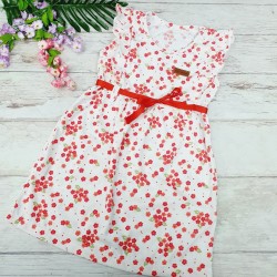 vestido rojo de marca para niñas