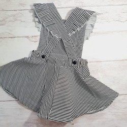 vestido rayado para bebes por mayor