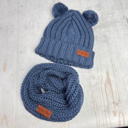 Gorro y cuello de bebé...