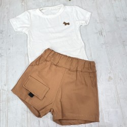 Conjunto remera + short...