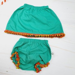 conjunto verde de bebe